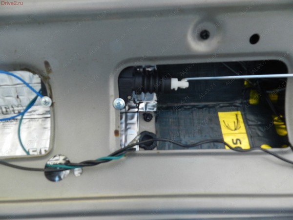 Электропривод багажника ВАЗ 2114