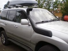 установка шноркеля в toyota land cruiser 100