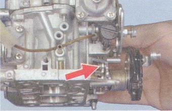 статья про проверка работы механизма блокировки второй камеры карбюратора на автомобилях ваз 2108, ваз 2109, ваз 21099