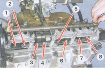 статья про регулировка зазоров клапанов на двигателях автомобилей ваз 2108, ваз 2109, ваз 21099