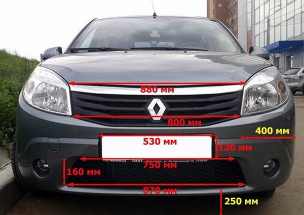 ДХО Renault Sandero ДХО Renault Sandero