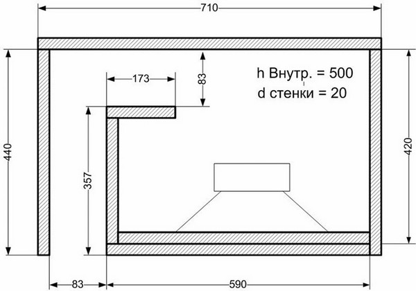 Изготовление корпуса сабвуфера Toyota Caldina