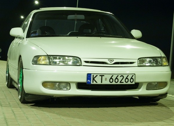 Установка ПТФ Mazda 626 