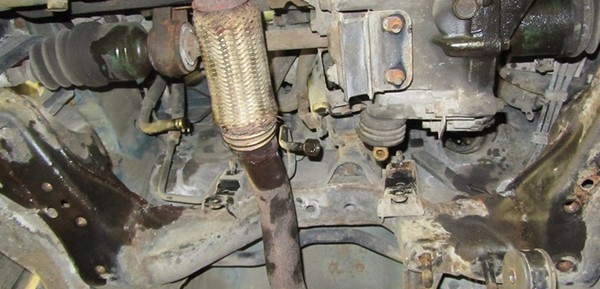 Ремонт рулевой рейки Mazda 626