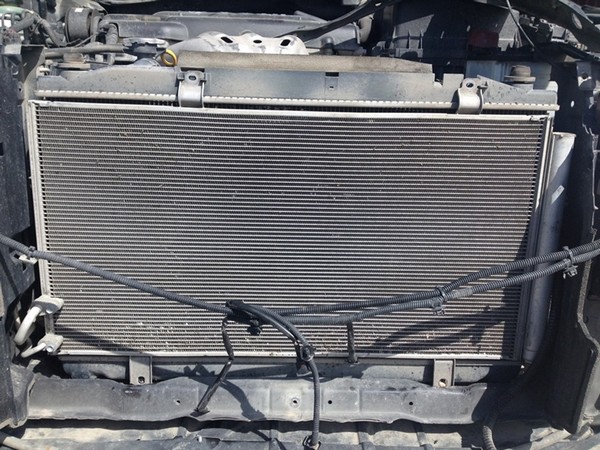 Чистка радиатора Toyota Camry ACV40