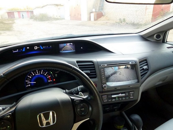 Установка Android магнитолы Honda Civic