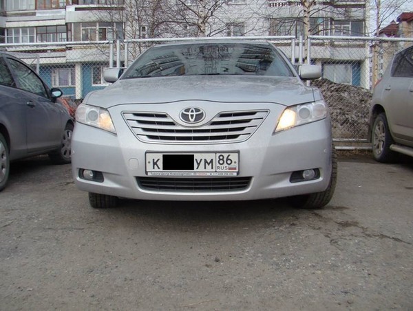 Установка ДХО Toyota Camry ACV40