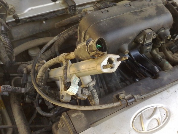 Чистка форсунок двигателя Hyundai Accent