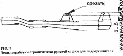 Руководство по установке гидроусилителя рулевого управления на автомобили типа НИВА и его модификации
