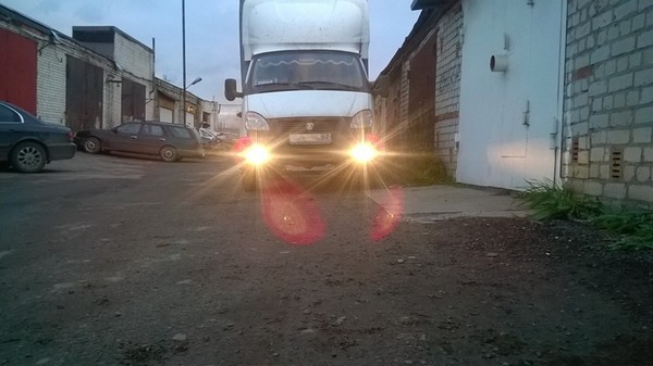 Установка ПТФ Киржач на Газель бизнес