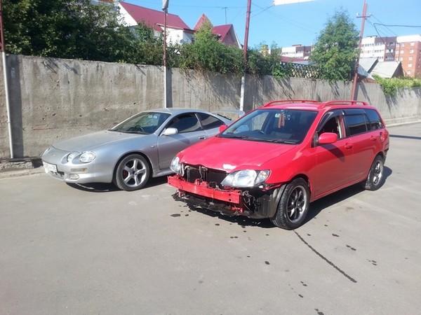 Покраска Toyota Corolla Fielder