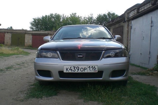 Моделирование бампера Nissan Sunny b15