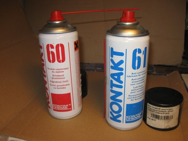 Полезная для автоэлектрики ВАЗ 2110, 2111, 2112 "химия" KONTAKT-61