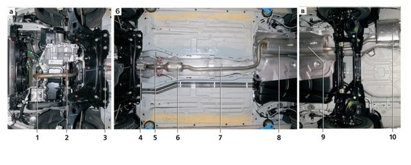 Замена основного глушителя в Ford Focus 1