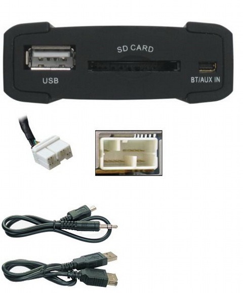 Обучение штатной магнитолы воспроизводить mp3 с USB для Suzuki Grand Vitara