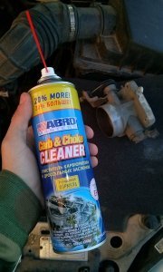 Чистка дроссельной заслонки Ford Focus I