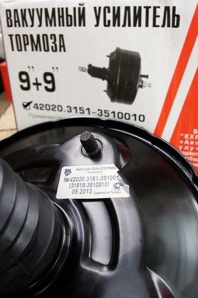 Ремонт ВУТ и главного тормозного цилиндра УАЗ Хантер 31519