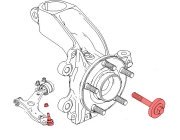 Замена подвесного подшипника Ford Focus 2