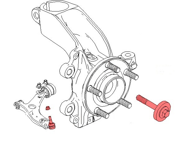 Замена подвесного подшипника Ford Focus 2