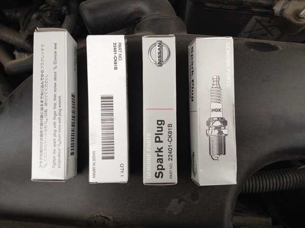 Замена и профилактика свечей зажигания в Nissan X-Trail