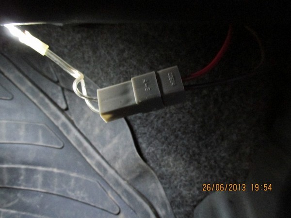 Индивидуальная подсветка ног для ВАЗ 2108, 2109, 21099