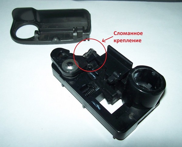 Ремонт замка на бардачке Nissan X-Trail