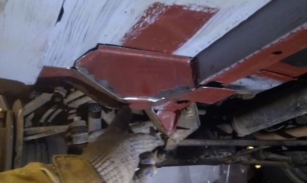 Как переварить лонжероны на ниве