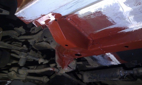 Как переварить лонжероны на ниве