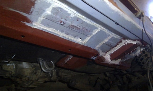 Как переварить лонжероны на ниве