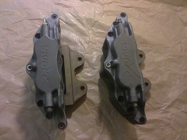 Профилактика 4-ёх поршневых тормозов Proma на ВАЗ 2110, 2111, 2112