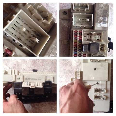 Очистка контактов GEM модуля в Ford Focus 1