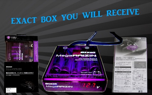 Разминусовка и стабилизатор напряжения Pivot Mega-RAIZIN в Honda Accord 7