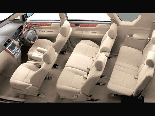 Семиместный салон в Chevrolet Captiva