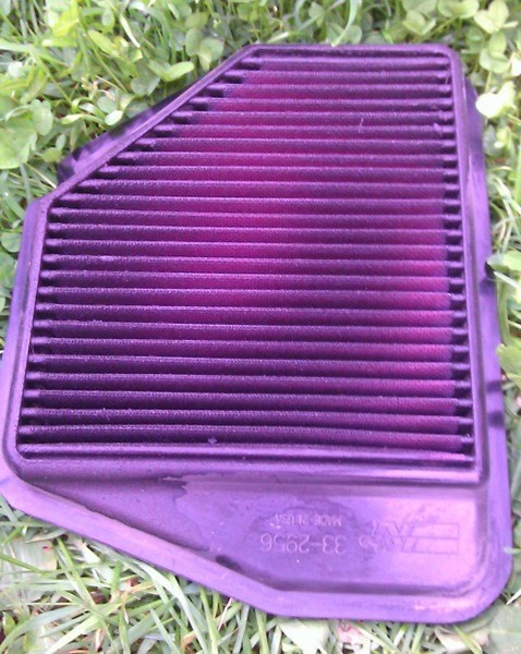 Чистка фильтра нулевого сопротивления в Chevrolet Captiva