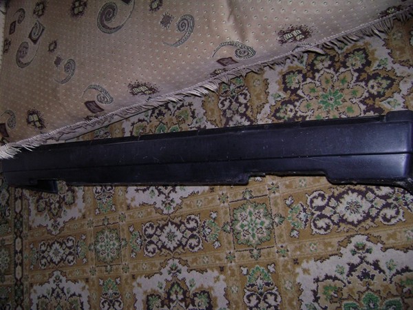 Подготовка бампера к установке парктроника ВАЗ 2107 Подготовка бампера к установке парктроника ВАЗ 2107