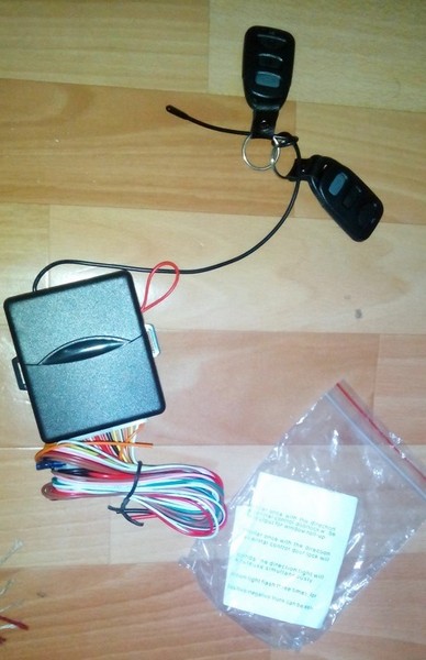 Установка блока центрального замка Mazda 626