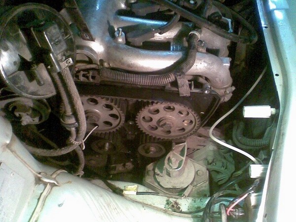 Замена помпы ВАЗ 2110, 2111, 2112 (1.6 л. 16 кл.) без снятия привода генератора