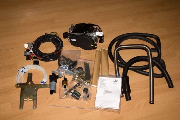 Установка предпускового подогревателя УАЗ Patriot