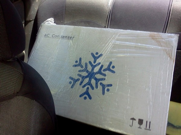 Замена радиаторов кондиционера и охлаждения Ford Focus