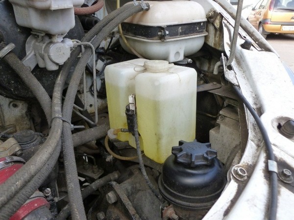 Бачок омывателя газель нового образца "в крыло"