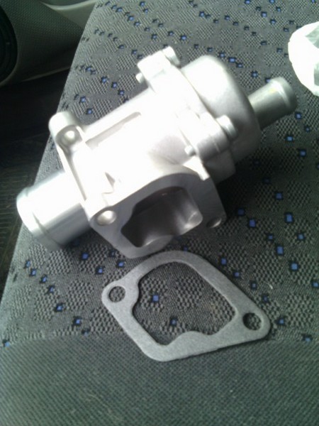 Установка системы охлаждения двигателя Гранты в Приору