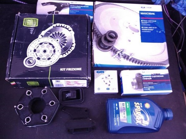 Установка сцепления от ШевиНивы на ВАЗ 2107