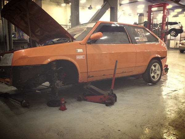 Установка подвески ВАЗ 2108