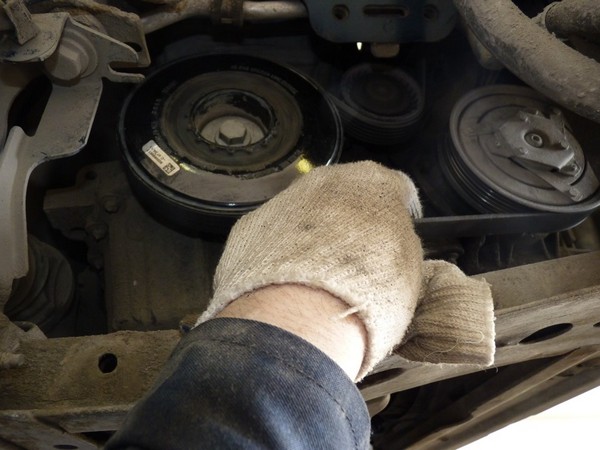 замена ГРМ на К4М Renault Scenic 2