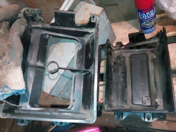 Разбор моторчика печки