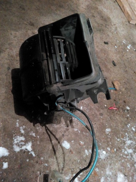 Разбор моторчика печки