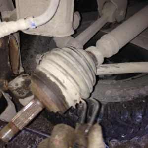 Замена внешнего и внутреннего ШРУСа на Калине