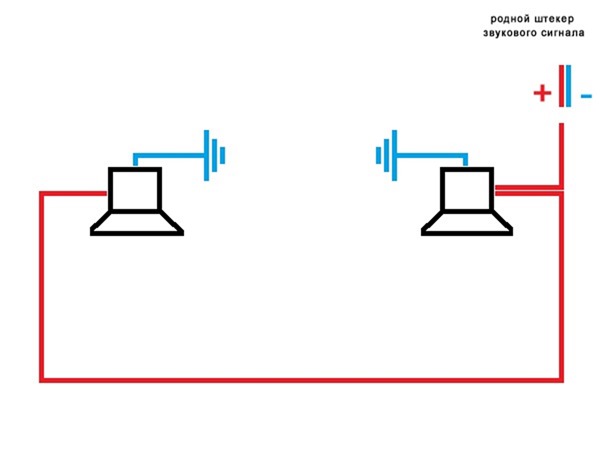 Установка звуковых сигналов С308/С309 в Гранту