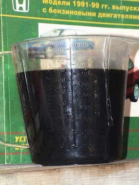 Замена масла в ГУРе на Honda