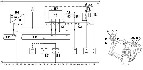 Ремонт распределителя зажигания S5 Mazda 626